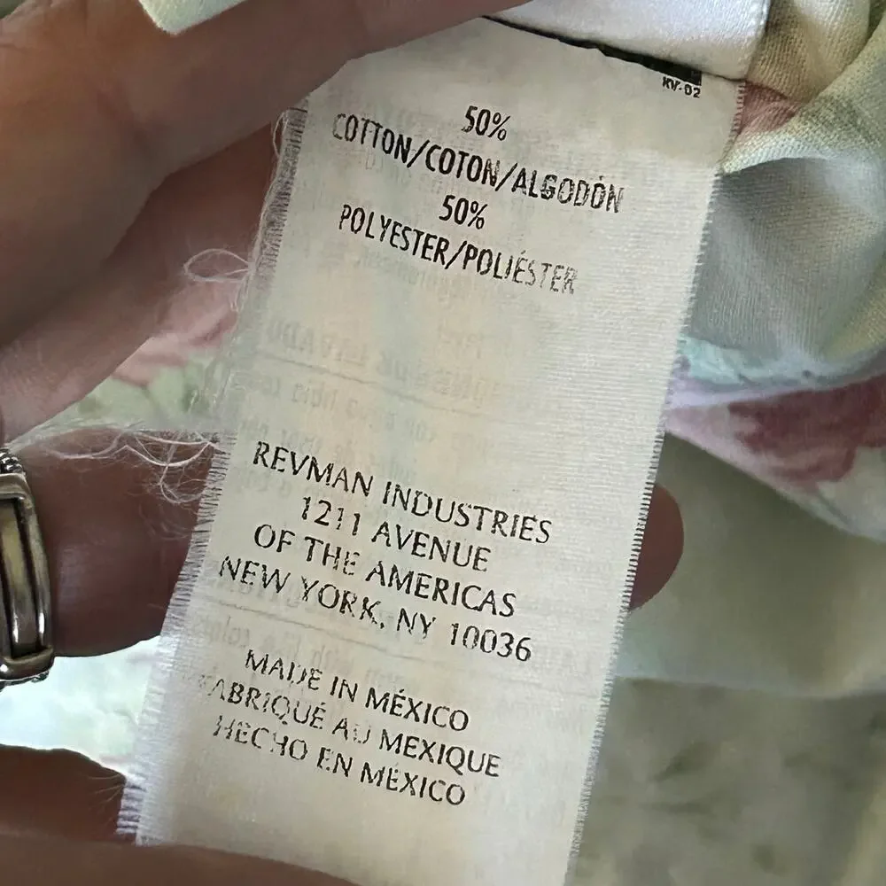 Laura Ashley Green Pink Rose rosemoor full comforter 2 shams cottage core ruffle